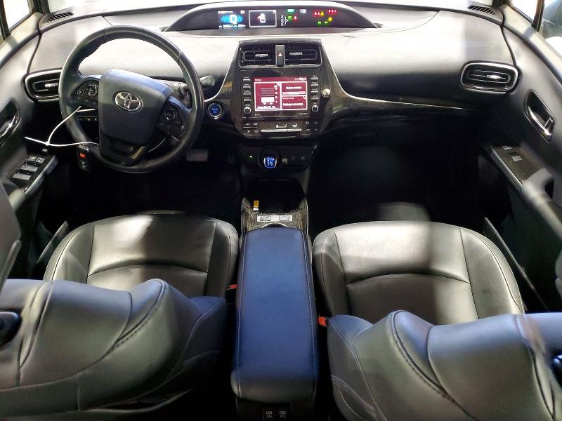 2021 Toyota Prius VIN JTDL9MFUXM3022709 COPART salvage auction — REAR END, Ny - Mv-907A Salvage Certificate, sold $5,100 on 2026-07-15 (photo 8)