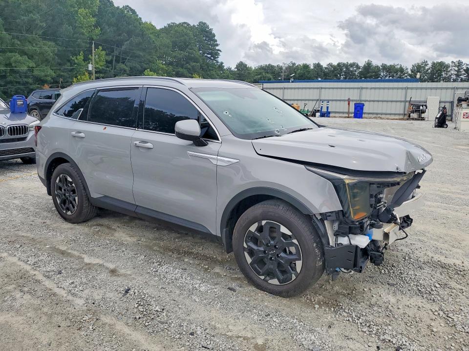 2025 Kia Sorento VIN 5XYRL4JC5SG331975 COPART salvage auction — FRONT END, Ms - Certificate Of Title, sold $13,000 on 2026-07-06 (photo 4)