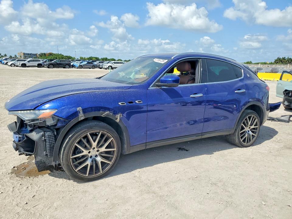2017 Maserati Levante VIN ZN661YUA4HX237360 COPART salvage auction — FRONT END, FL - CERT OF TITLE SLVG REBUILDABLE, sold $2,100 on 2026-07-15 (photo 1)