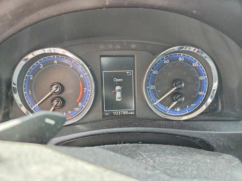 2018 Toyota Corolla VIN 5YFBURHE5JP816565 COPART salvage auction — WATER/FLOOD, TX - SALVAGE TITLE-FLOOD DAMAGE, sold $1,800 on 2026-07-24 (photo 9)