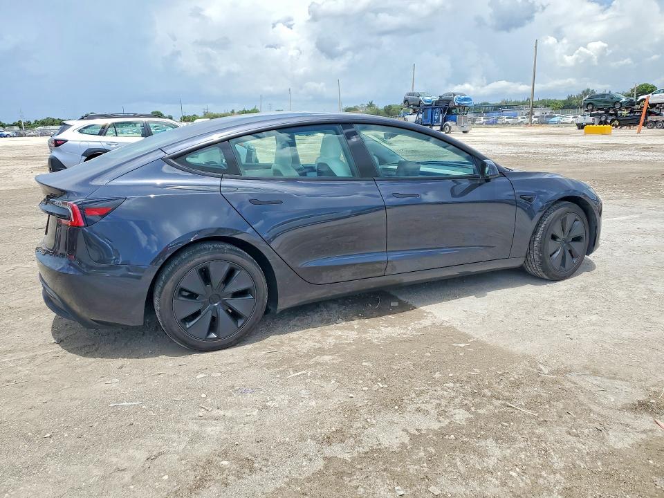 2024 Tesla VIN 5YJ3E1EA8RF871717 COPART salvage auction — FRONT END, FL - CERT OF TITLE SLVG REBUILDABLE, sold $8,400 on 2026-07-23 (photo 3)