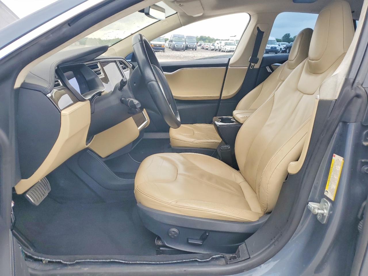 2014 Tesla Model S VIN 5YJSA1H12EFP28985 COPART salvage auction — Normal Wear, TN - CERTIFICATE OF TITLE (P), sold $2,350 on 2026-07-01 (photo 7)