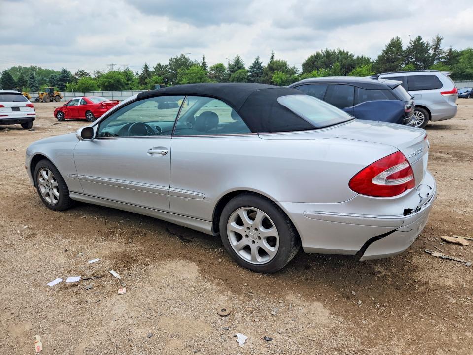 2004 Mercedes-benz Clk-class VIN WDBTK65G84T016353 COPART salvage auction — REAR END, Il - Salvage Certificate, sold $550 on 2026-07-30 (photo 2)