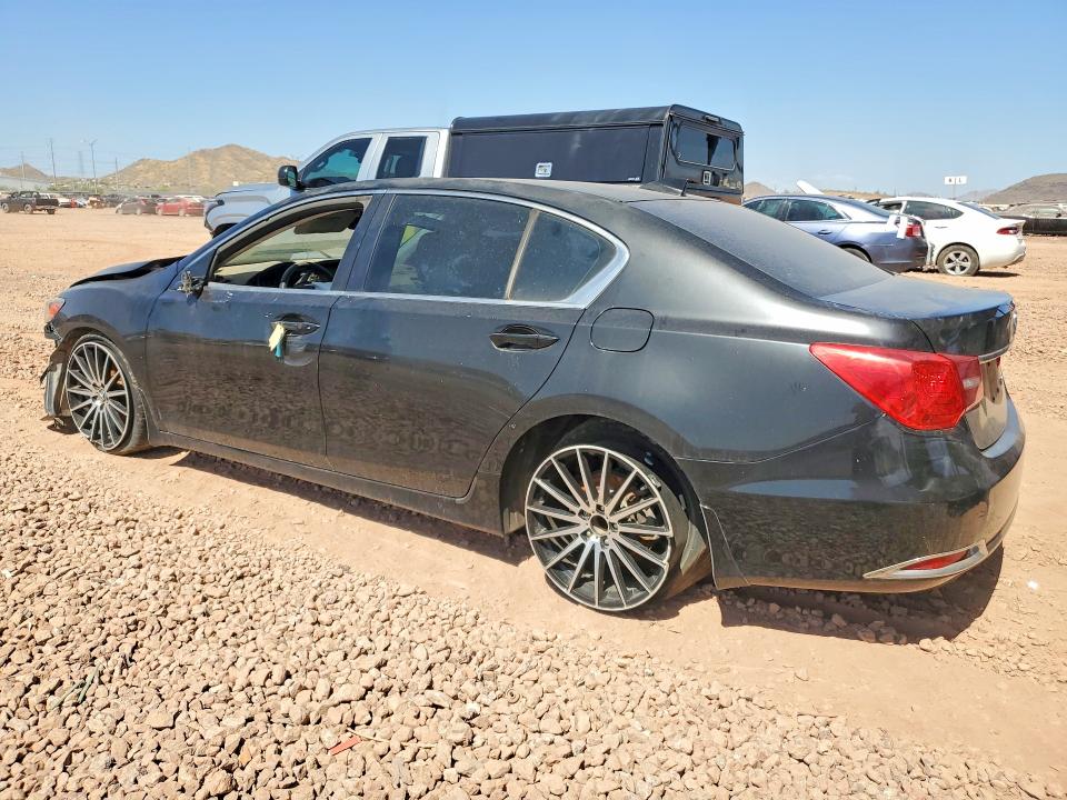 2014 Acura RLX VIN JH4KC1F36EC002394 COPART salvage auction — FRONT END, Az - Cert Of Title - Salvage, sold $875 on 2026-07-09 (photo 2)