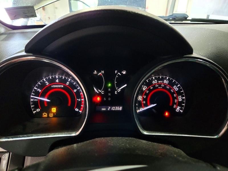 2008 Toyota Highlander VIN JTEES41A982096253 COPART salvage auction — FRONT END, Va - Cert Of Title - Salvage, sold $2,100 on 2026-07-10 (photo 9)