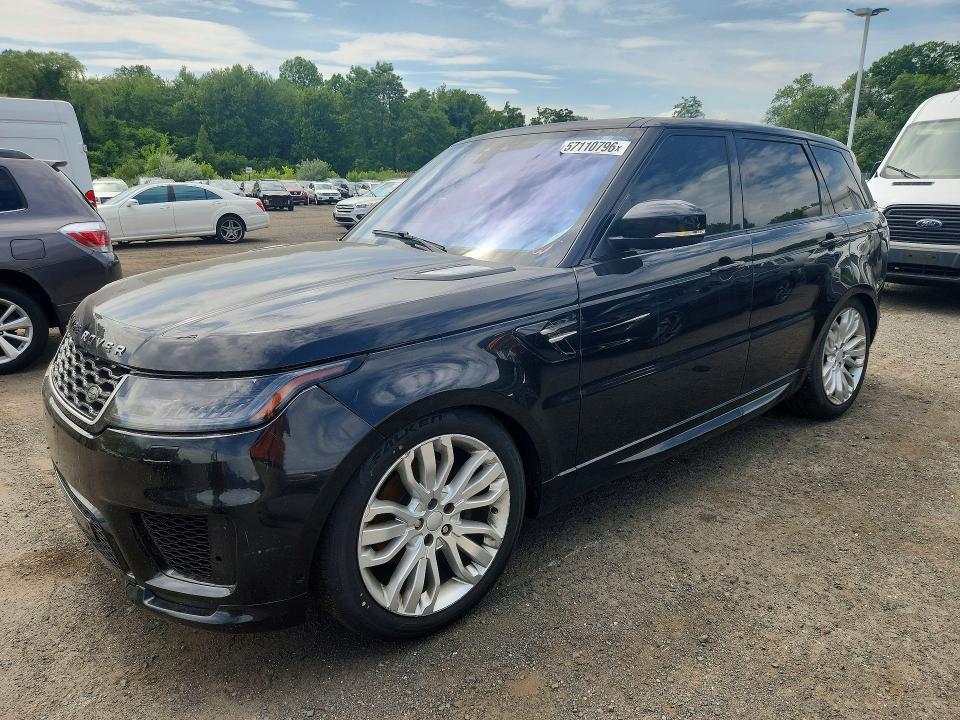 2019 Land rover VIN SALWR2RKXKA424243 COPART salvage auction — FRONT END, Wv - Certificate Of Title (P), sold $8,900 on 2026-07-27 (photo 1)