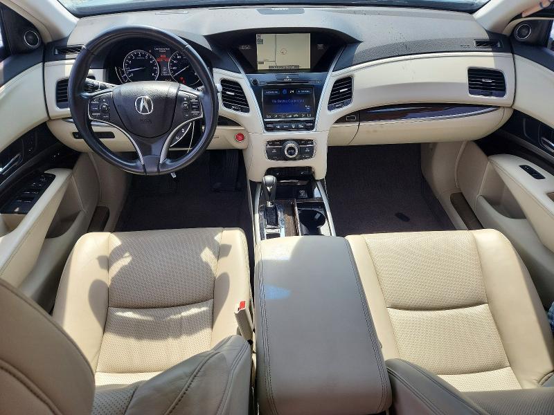 2017 Acura RLX VIN JH4KC1F54HC000861 COPART salvage auction — REAR END, GA - CERT OF TITLE-SALVAGE, sold $2,750 on 2026-07-23 (photo 8)