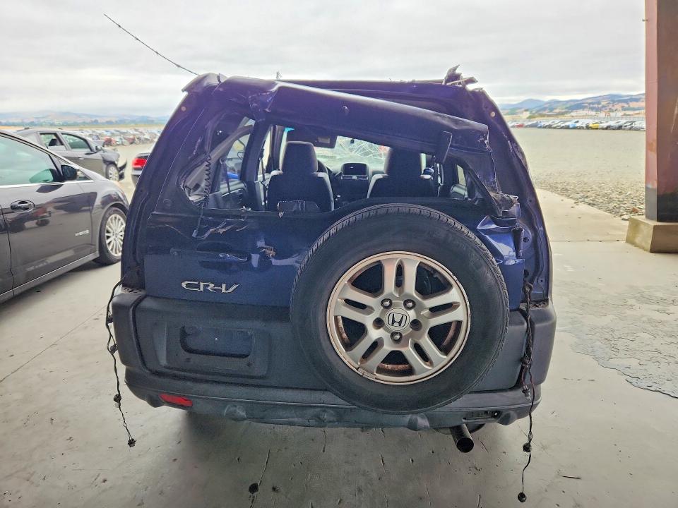 2002 Honda Cr-v VIN JHLRD78872C093344 COPART salvage auction — ROLLOVER, CA - SALVAGE CERTIFICATE, sold $225 on 2026-07-13 (photo 6)