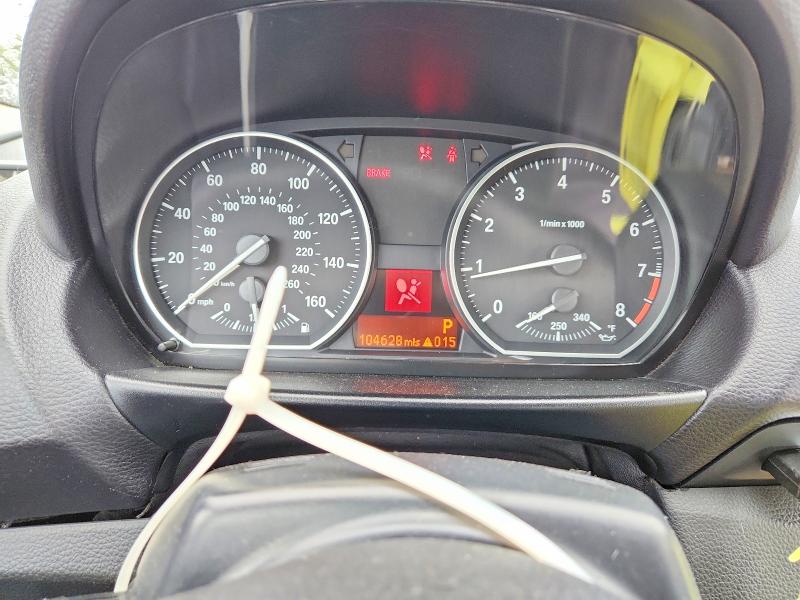 2012 BMW 1er VIN WBAUN7C53CVM26496 COPART salvage auction — MINOR DENT/SCRATCHES, Or - Salvage Title Certificate, sold $2,900 on 2026-07-06 (photo 9)