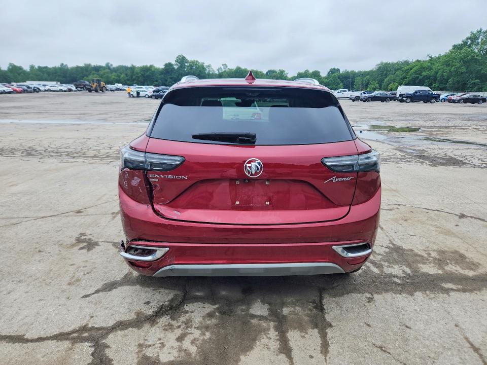 2021 Buick Envision VIN LRBFZSR40MD190008 COPART salvage auction — SIDE, Pa - Certificate Of Salvage, sold $7,800 on 2026-07-16 (photo 6)