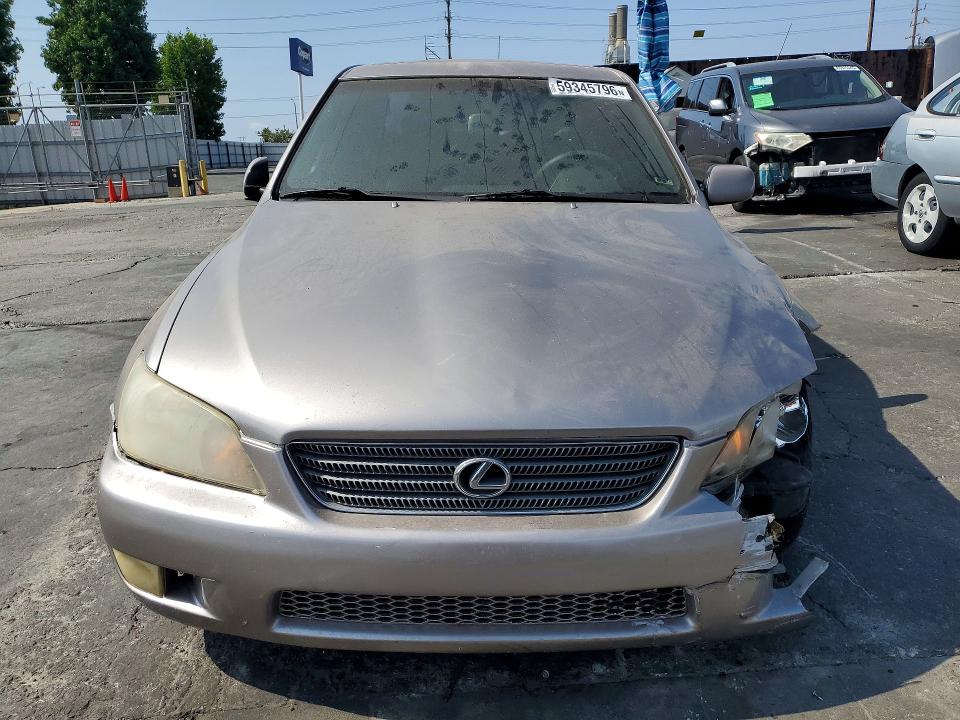 2004 Lexus Is 300 VIN JTHBD192540091326 COPART salvage auction — FRONT END, CA - SALVAGE CERTIFICATE, sold $850 on 2026-07-31 (photo 5)