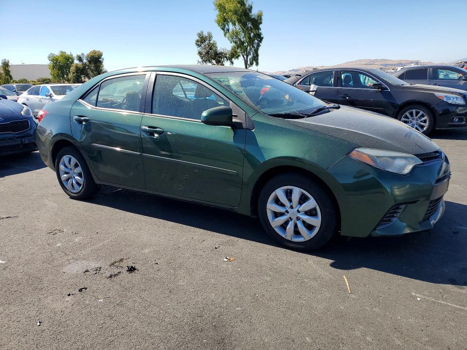 2015 Toyota VIN 5YFBURHE5FP342026 COPART salvage auction — VANDALISM, Ca - Salvage Certificate, sold $2,100 on 2026-07-13 (photo 4)