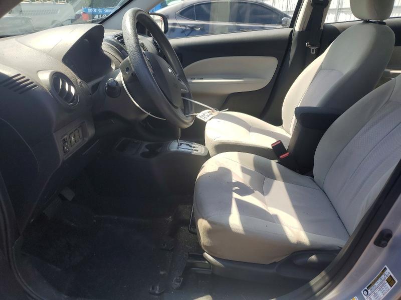 2019 Mitsubishi Mirage VIN ML32F3FJ7KHF09554 COPART salvage auction — FRONT END, Md - Cert Of Salvage < 75% Damage, sold $1,800 on 2026-07-06 (photo 7)