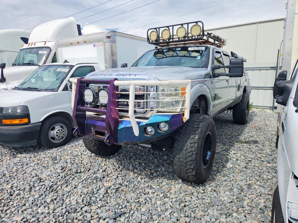 2011 Ford F-350 super duty VIN 1FT8W3BT8BED02054 — COPART salvage auction photo