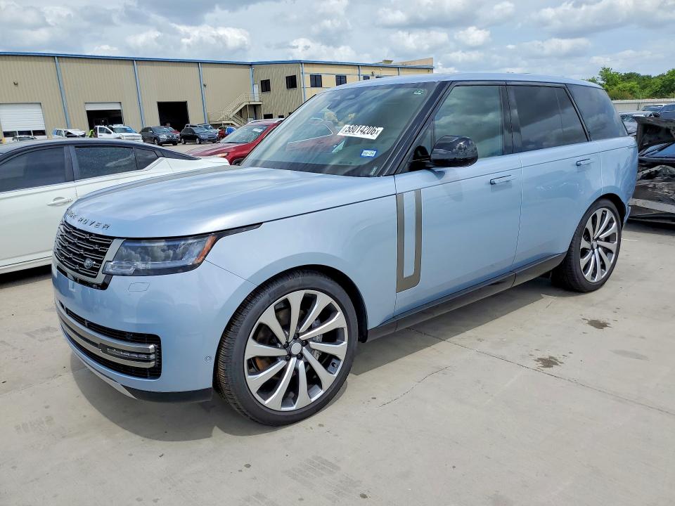 2025 Land rover VIN SALKP9FU1SA322493 COPART salvage auction — REAR END, Tx - Salvage Vehicle Title, sold $59,500 on 2026-07-16 (photo 1)
