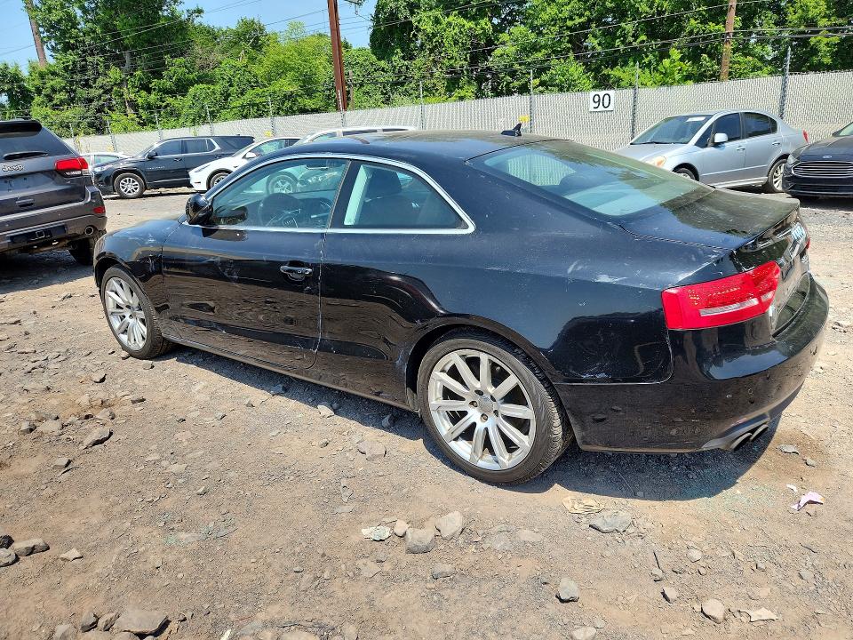 2011 Audi A5 VIN WAULFAFR8BA009143 COPART salvage auction — FRONT END, Pa - Certificate Of Salvage, sold $575 on 2026-07-08 (photo 2)