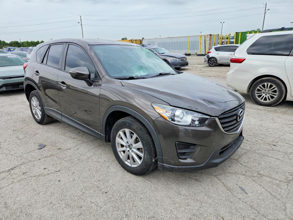 2016 Mazda Cx-5 VIN JM3KE2BY1G0905129 COPART salvage auction — REAR END, In - Certificate Of Title, sold $350 on 2026-07-21 (photo 4)