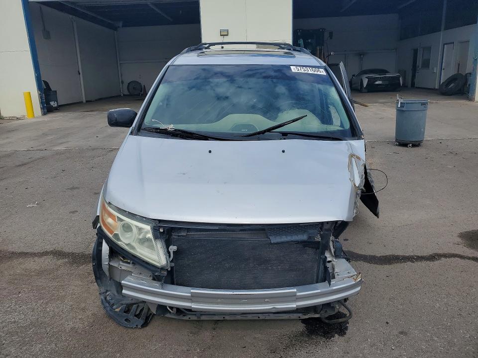 2012 Honda Odyssey VIN 5FNRL5H63CB059411 COPART salvage auction — FRONT END, NM - CERT OF TITLE-SALVAGE, sold $875 on 2026-07-24 (photo 5)