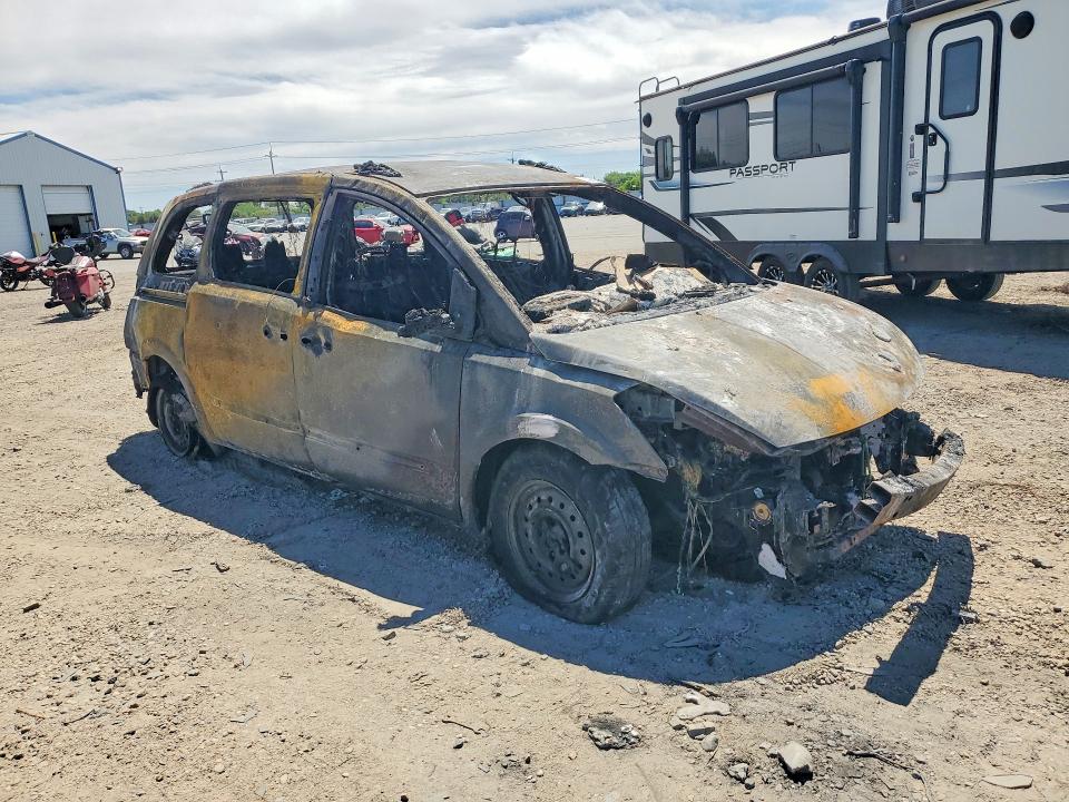 2009 Nissan Quest VIN 5N1BV28U59N102399 COPART salvage auction — BURN, ID - SALVAGE CERTIFICATE OF TITLE, sold $90 on 2026-07-02 (photo 4)