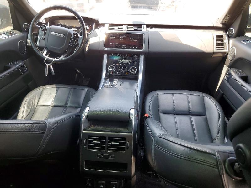 2019 Land rover RANGE ROVER VIN SALWG2RK6KA854308 COPART salvage auction — FRONT END, Ca - Salvage Certificate, sold $10,800 on 2026-07-27 (photo 8)