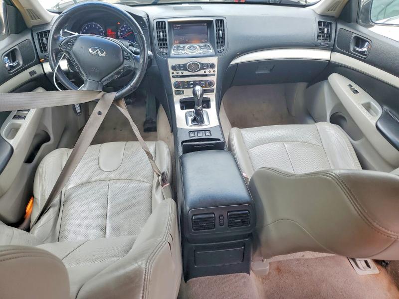 2007 Infiniti G VIN JNKBV61E37M725908 COPART salvage auction — SIDE, AL - CERT OF TITLE-SALVAGE TITLE, sold $350 on 2026-07-30 (photo 8)