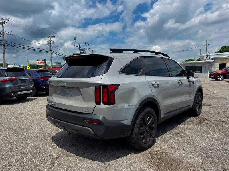 2022 Kia Sorento VIN 5XYRLDLC1NG092619 COPART salvage auction — NORMAL WEAR, MI - CERT OF TITLE-REBUILT SALVAGE (P), sold $12,400 on 2026-07-14 (photo 4)