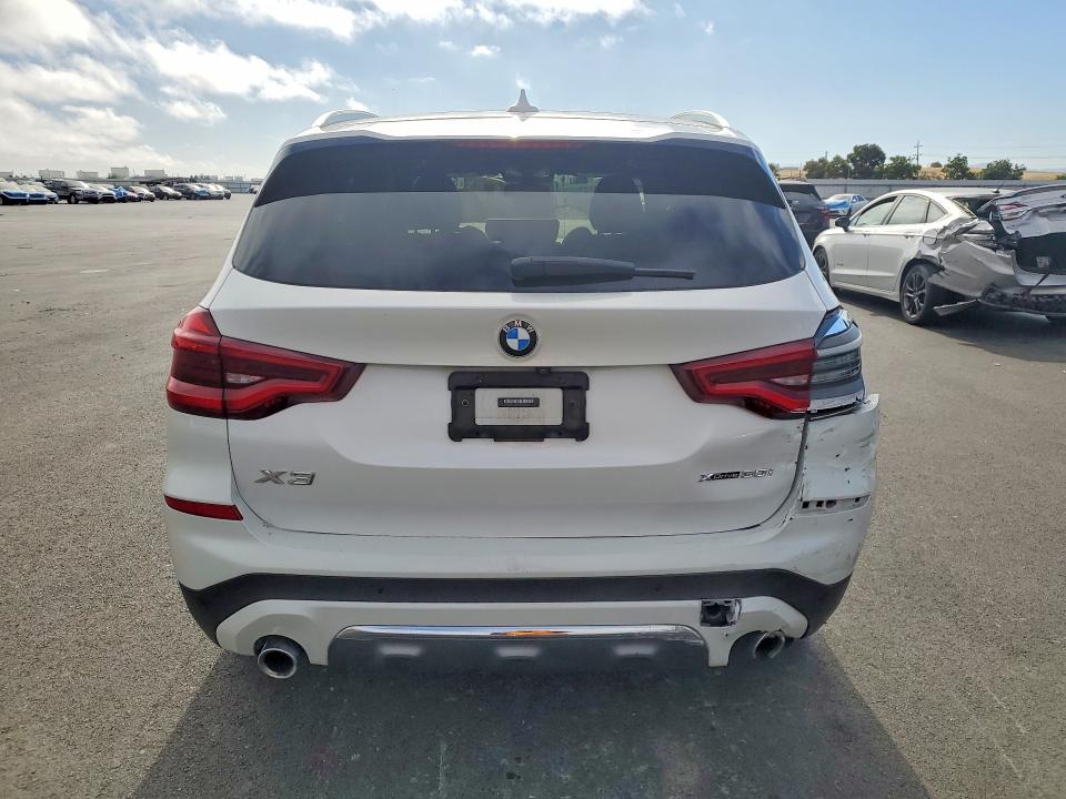 2019 BMW X3 VIN 5UXTR9C56KLP95196 COPART salvage auction — REAR END, CA - SALVAGE CERTIFICATE, sold $7,000 on 2026-07-22 (photo 6)