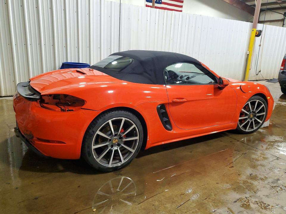 2017 Porsche VIN WP0CB2A87HS241481 COPART salvage auction — REAR END, Pa - Certificate Of Salvage, sold $32,250 on 2026-07-07 (photo 3)