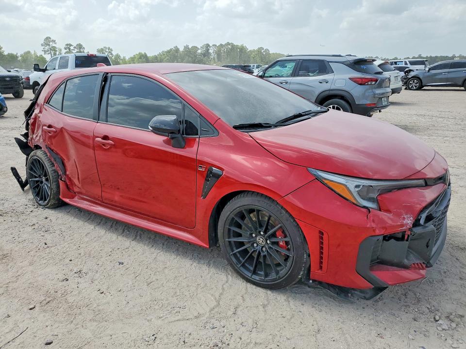2025 Toyota Corolla VIN JTNABAAE9SA020674 COPART salvage auction — REAR END, Nv - Salvage Title, sold $15,500 on 2026-07-28 (photo 4)