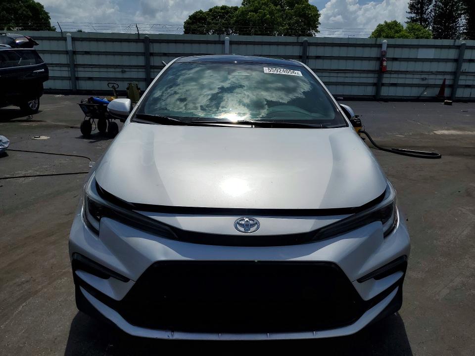 2023 Toyota VIN 5YFP4MCEXPP158573 COPART salvage auction — REAR END, Fl - Cert Of Title Slvg Rebuildable, sold $8,600 on 2026-07-06 (photo 5)