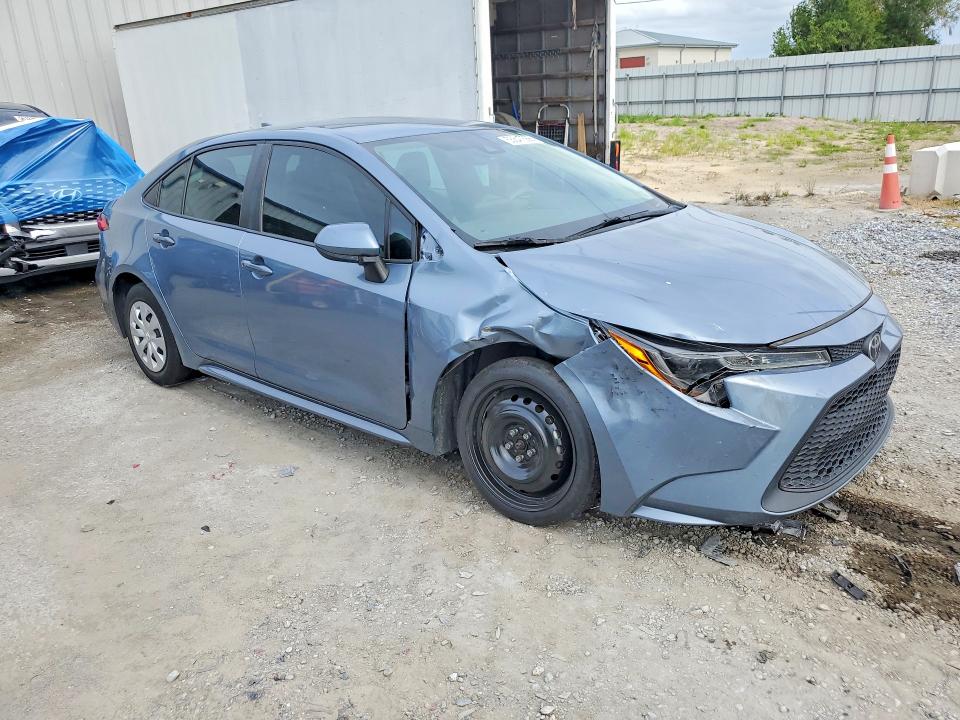 2021 Toyota Corolla VIN 5YFDPMAE3MP168547 COPART salvage auction — FRONT END, Ga - Cert Of Title-Salvage, sold $5,500 on 2026-07-31 (photo 4)