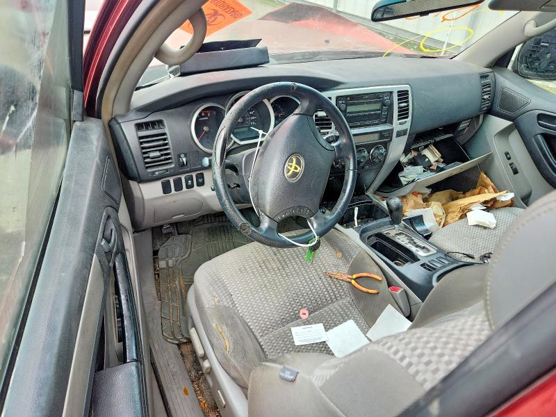 2008 Toyota 4runner VIN JTEZU14R48K007720 COPART salvage auction — FRONT END, La - Cert Of Title-Salvage, sold $3,150 on 2026-07-09 (photo 8)