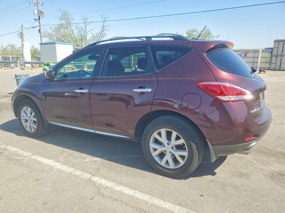 2014 Nissan VIN JN8AZ1MU9EW412763 COPART salvage auction — FRONT END, Tx - Salvage Vehicle Title, sold $2,300 on 2026-07-10 (photo 2)
