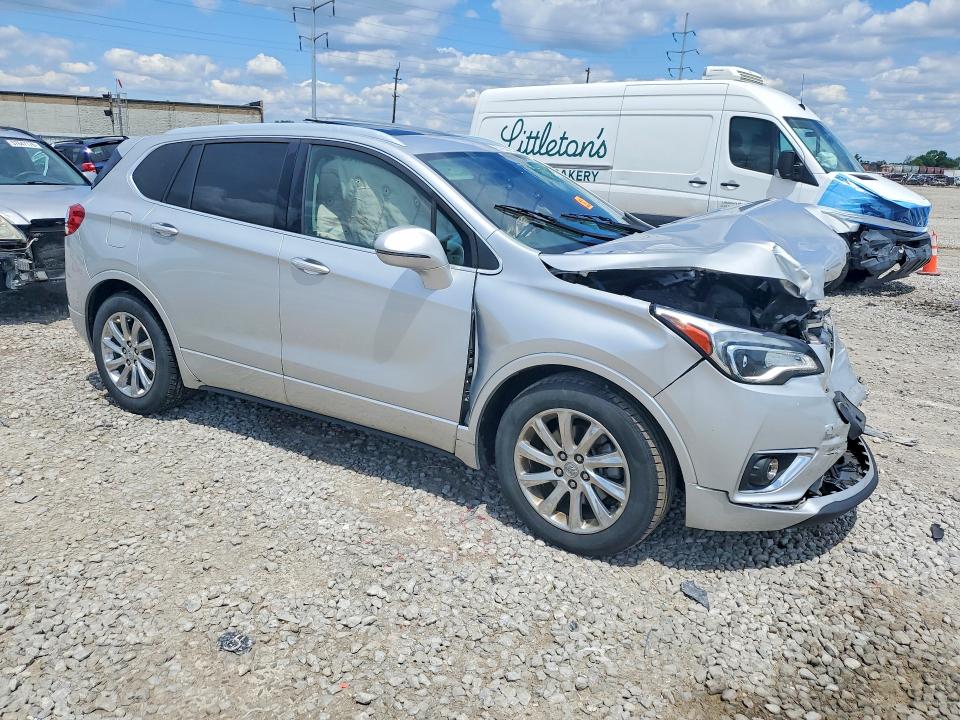 2019 Buick Envision VIN LRBFXCSA2KD019852 COPART salvage auction — FRONT END, Oh - Cert Of Title-Salvage, sold $825 on 2026-07-28 (photo 4)