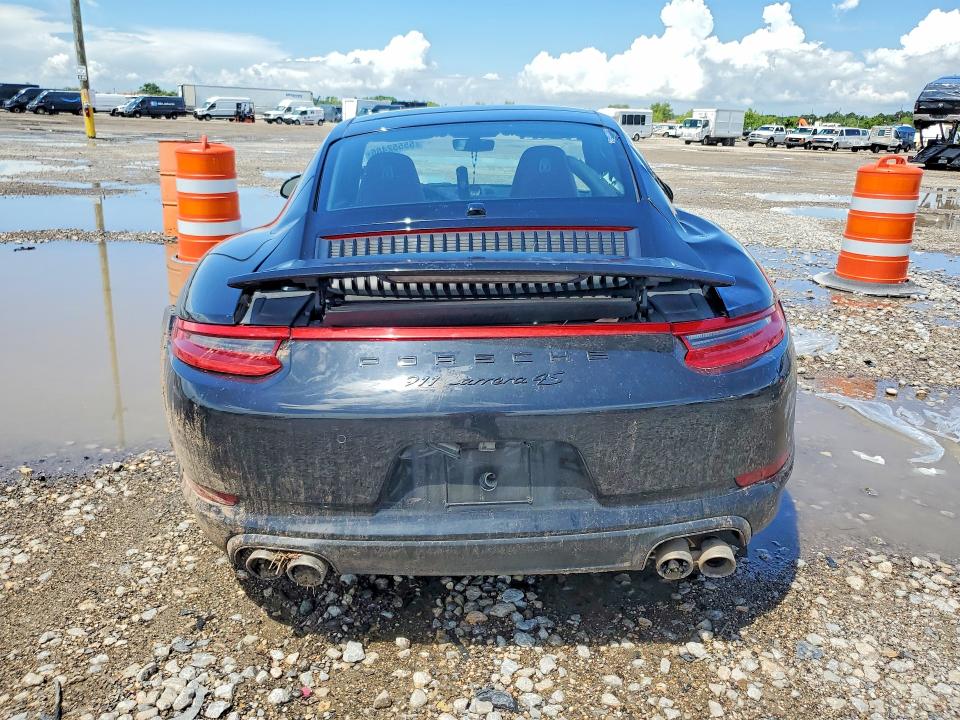 2019 Porsche 911 VIN WP0AB2A9XKS115400 COPART salvage auction — REAR END, Tx - Salvage Vehicle Title, sold $25,500 on 2026-07-30 (photo 6)
