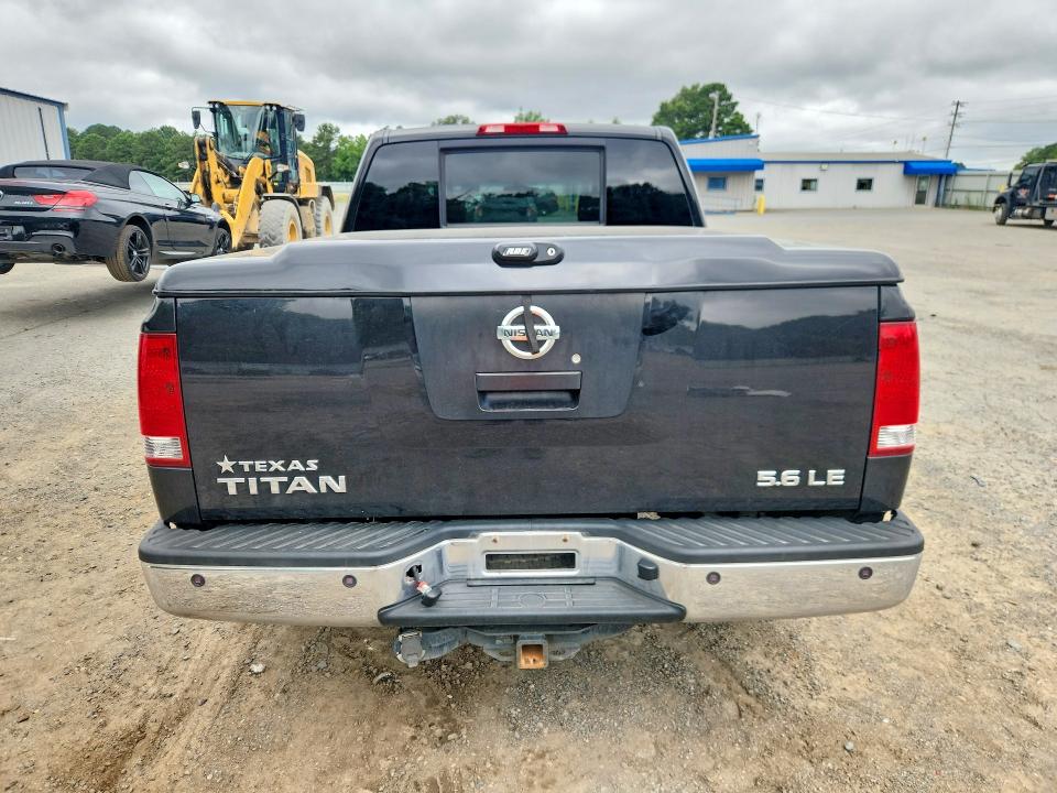 2007 Nissan TITAN VIN 1N6BA07BX7N225968 COPART salvage auction — FRONT END, La - Cert Of Title-Salvage, sold $925 on 2026-07-02 (photo 6)