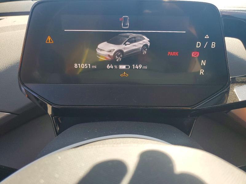 2021 Volkswagen Id.4 VIN WVGTMPE25MP064600 COPART salvage auction — MINOR DENT/SCRATCHES, Ca - Salvage Certificate, sold $9,800 on 2026-07-16 (photo 9)