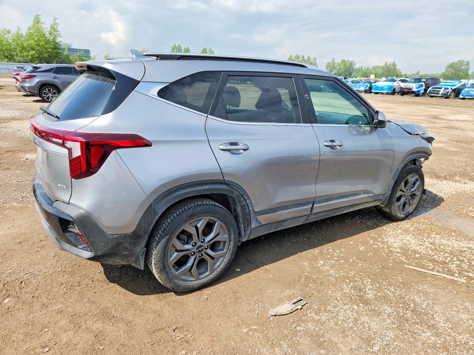 2025 Kia Seltos VIN KNDEUCAA2S7698348 COPART salvage auction — FRONT END, On - Permit Salvage, sold $8,700 on 2026-07-14 (photo 3)