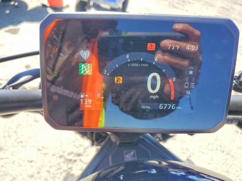 2025 Honda VIN JH2SC871XSK001099 COPART salvage auction — SIDE, Ca - Salvage Certificate, sold $2,800 on 2026-07-02 (photo 7)