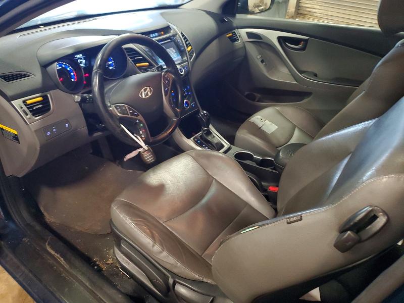 2014 Hyundai Elantra VIN KMHDH6AH2EU026564 COPART salvage auction — FRONT END, Mi - Certificate Of Title, sold $400 on 2026-07-17 (photo 8)