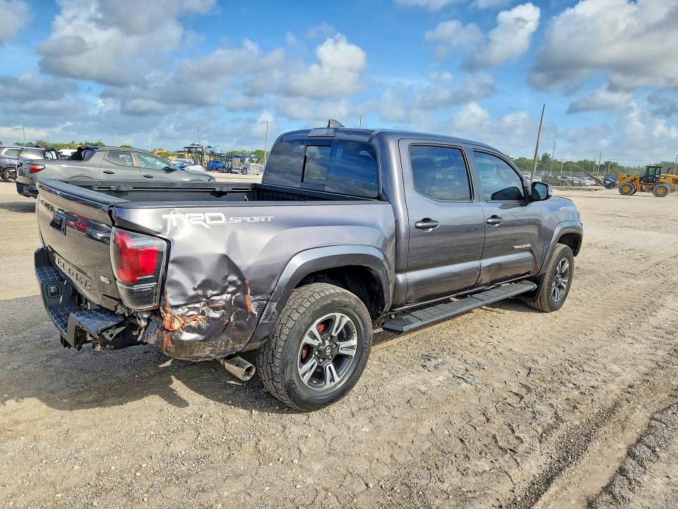 2017 Toyota Tacoma VIN 5TFAZ5CN6HX028872 COPART salvage auction — REAR END, Fl - Certificate Of Title, sold $11,100 on 2026-07-02 (photo 3)