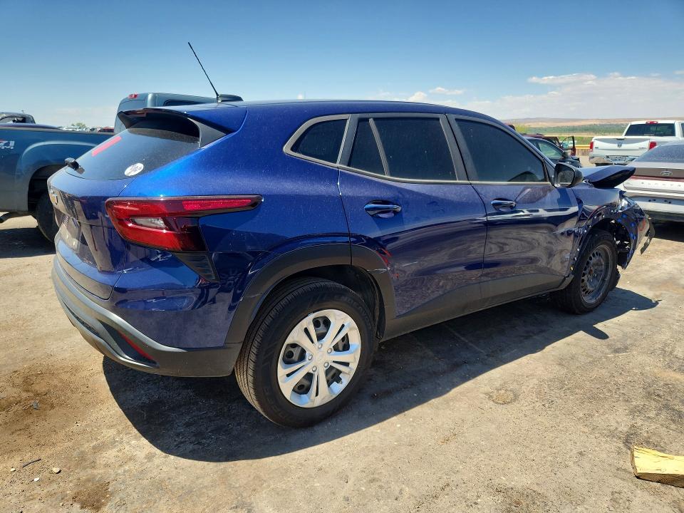 2024 Chevrolet Trax VIN KL77LFE2XRC090012 COPART salvage auction — FRONT END, Nm - Cert Of Title-Salvage, sold $2,100 on 2026-07-13 (photo 3)
