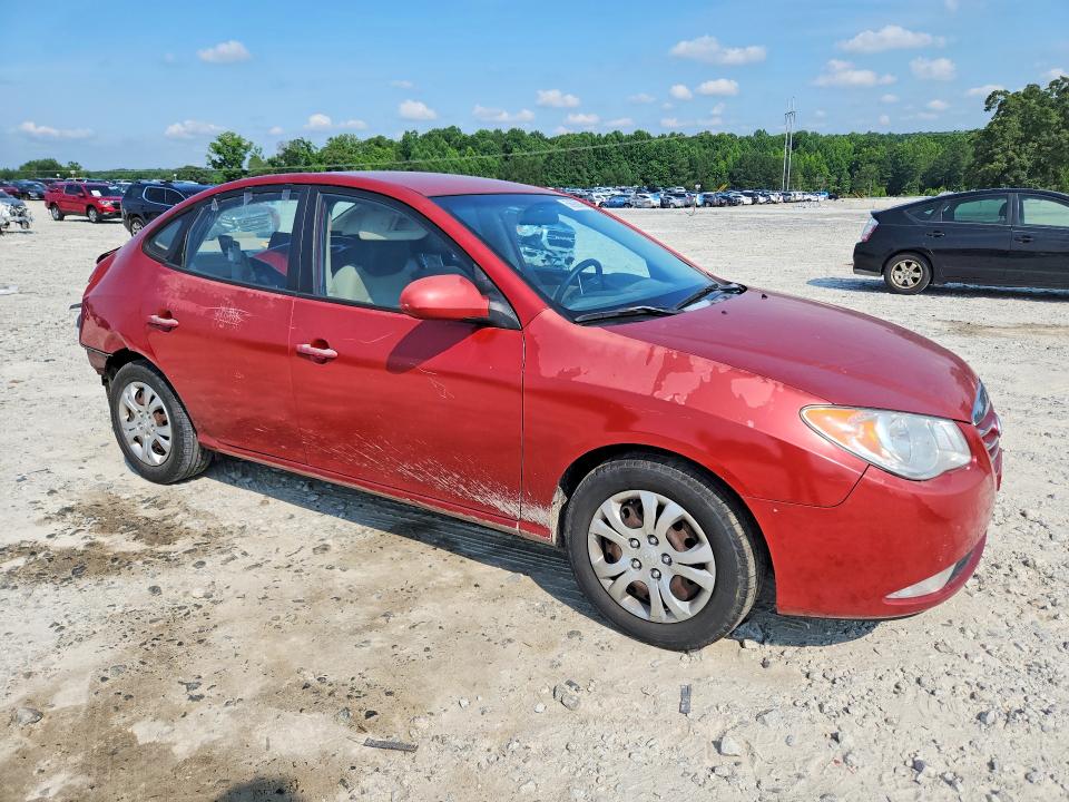 2010 Hyundai Elantra VIN KMHDU4AD2AU952504 COPART salvage auction — REAR END, Ga - Cert Of Title-Salvage, sold $425 on 2026-07-29 (photo 4)