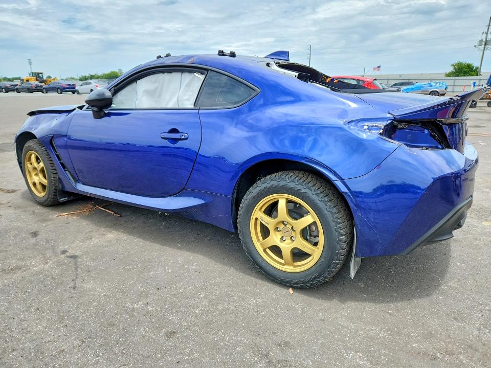 2024 Toyota Gr 86 VIN JF1ZNBE11R9750057 COPART salvage auction — ROLLOVER, Fl - Cert Of Title Slvg Rebuildable, sold $5,300 on 2026-07-25 (photo 2)