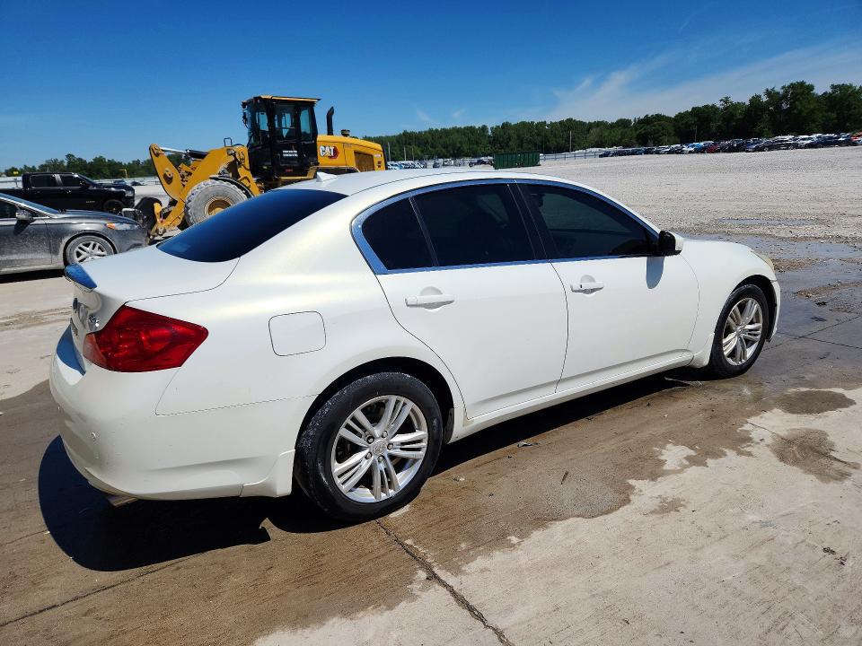 2012 Infiniti VIN JN1CV6AR0CM971983 COPART salvage auction — FRONT END, IL - SALVAGE CERTIFICATE, sold $1,250 on 2026-07-08 (photo 3)