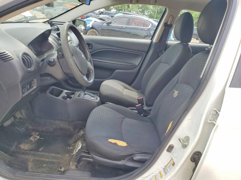 2015 Mitsubishi Mirage VIN ML32A3HJ8FH004587 COPART salvage auction — FRONT END, Md - Certificate Of Title, sold $425 on 2026-07-30 (photo 7)