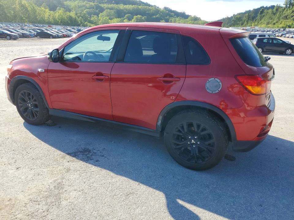 2018 Mitsubishi VIN JA4AP3AU9JZ026879 COPART salvage auction — FRONT END, Wv - Salvage Certificate, sold $2,200 on 2026-07-30 (photo 2)