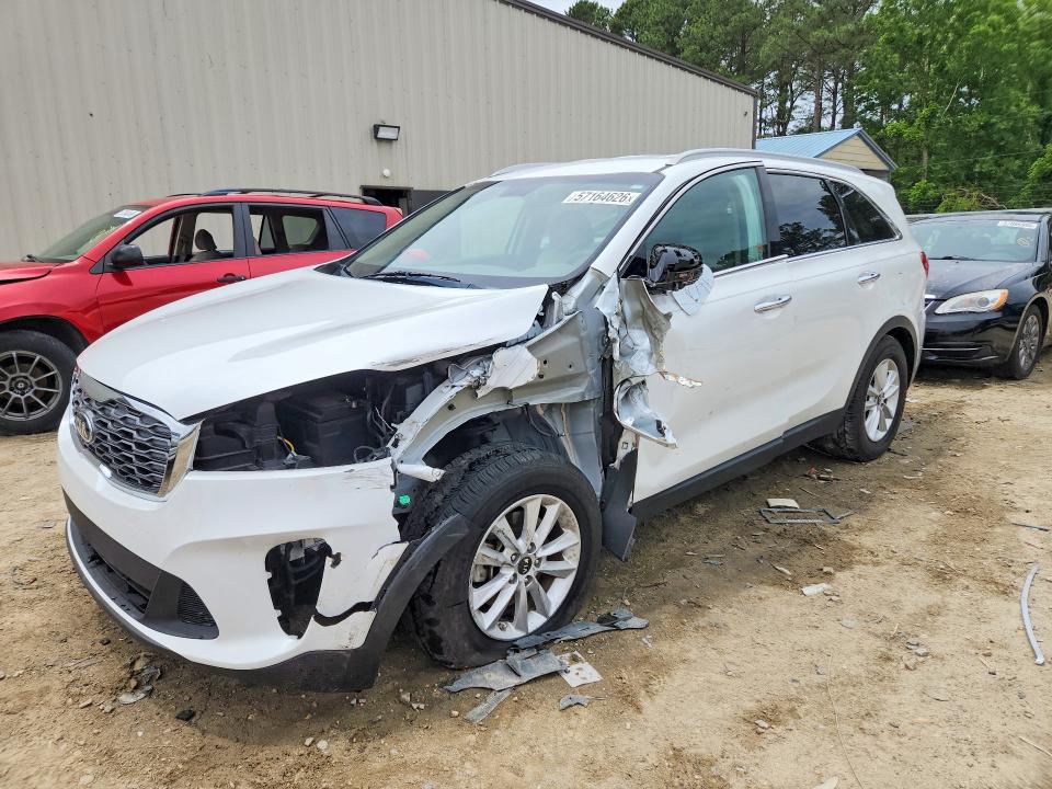 2019 Kia VIN 5XYPG4A32KG444827 COPART salvage auction — FRONT END, De - Salvage Certificate, sold $400 on 2026-07-21 (photo 1)