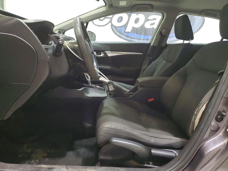 2015 Honda Civic VIN 19XFB2F86FE214214 COPART salvage auction — REAR END, CA - CERTIFICATE OF TITLE, sold $4,050 on 2026-07-09 (photo 7)