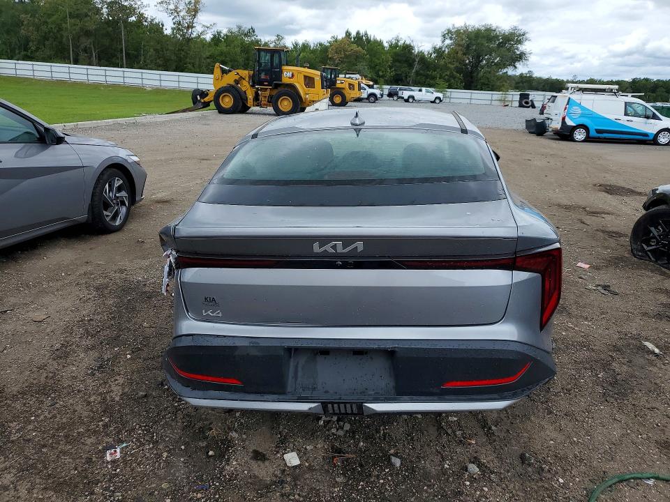 2025 Kia K4 VIN 3KPFU4DE9SE153224 COPART salvage auction — FRONT END, FL - CERTIFICATE OF TITLE, sold $2,200 on 2026-07-07 (photo 6)